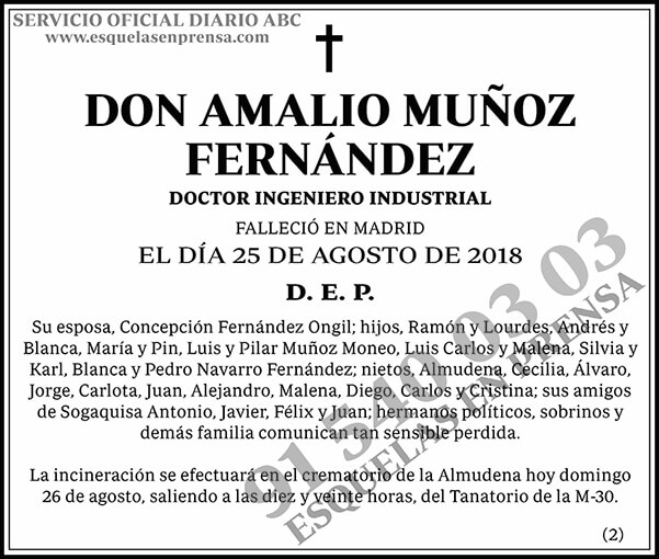 Amalio Muñoz Fernández